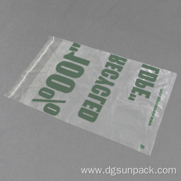 100% grs HDPE LDPE PP PE recycled polybags